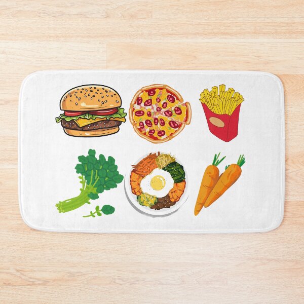 Item preview, Fast Food vs Healthy designed and sold by hiraum.