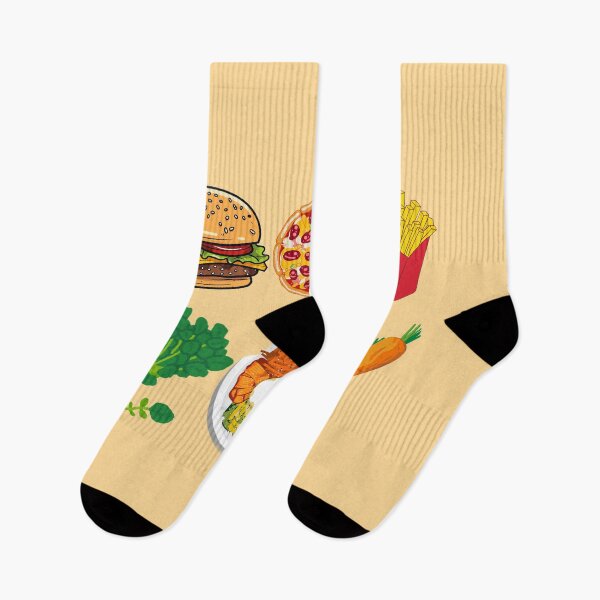 Item preview, Fast Food vs Healthy designed and sold by hiraum.