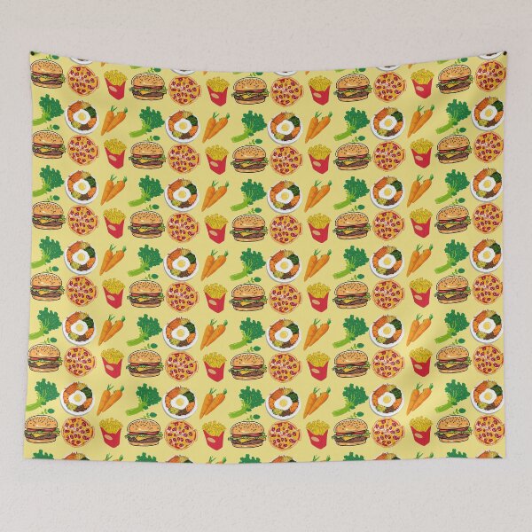 Item preview, Fast Food vs Healthy designed and sold by hiraum.