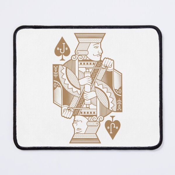Item preview, Coffee Lovers Spade Courts - Jack gold designed and sold by FunkyHusky.