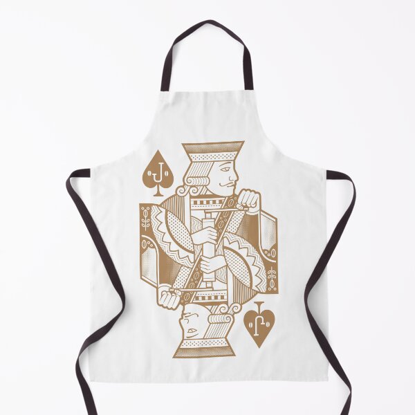 Item preview, Coffee Lovers Spade Courts - Jack gold designed and sold by FunkyHusky.