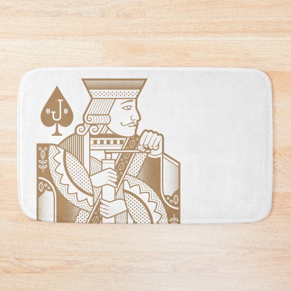 Item preview, Coffee Lovers Spade Courts - Jack gold designed and sold by FunkyHusky.