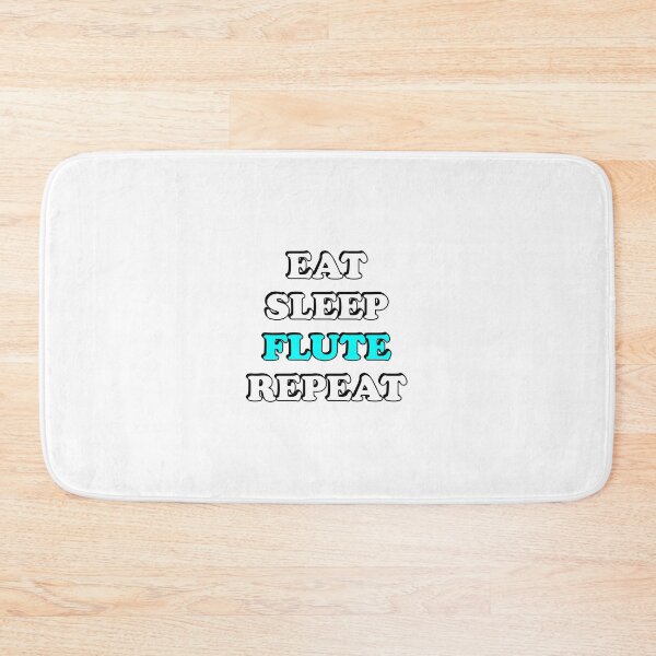 Item preview, Eat Sleep Flute Repeat    designed and sold by Inspirationmotivation.