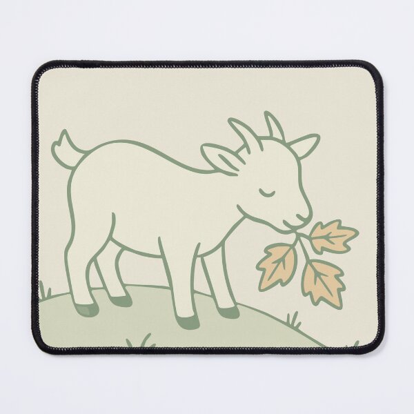 Item preview, Nibble & Chill Goat designed and sold by Cuckoo Parrot.