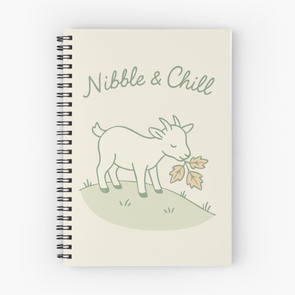Item preview, Nibble & Chill Goat designed and sold by Cuckoo Parrot.
