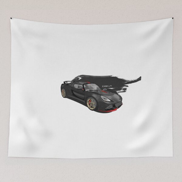 Item preview, LOTUS EXIGE LF1 illustration artwork designed and sold by sketchjuny.