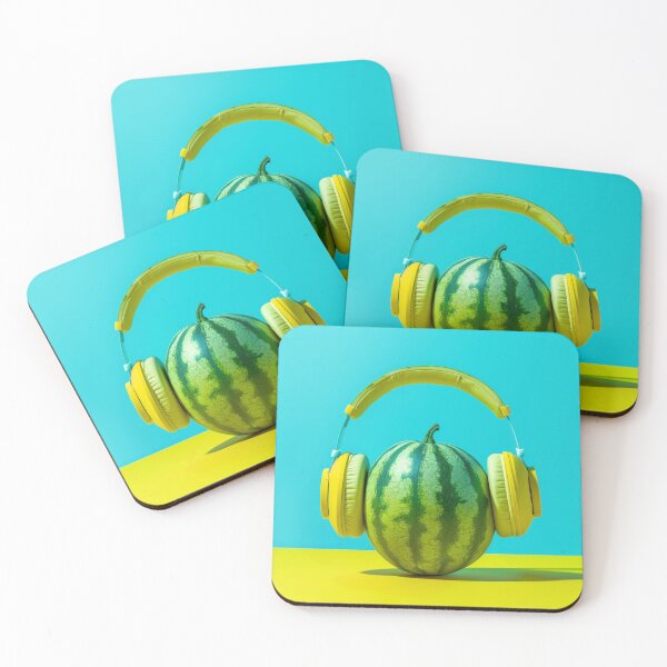 Item preview, Water Mellon Earphones designed and sold by MARYMAXMAC.