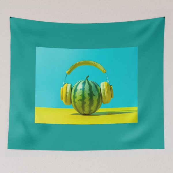 Item preview, Water Mellon Earphones designed and sold by MARYMAXMAC.