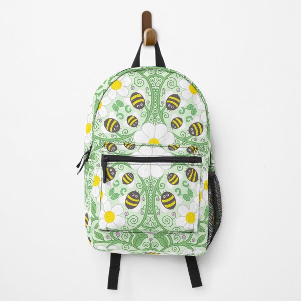 Item preview, Green radial bee garden designed and sold by QuirkyBeez.