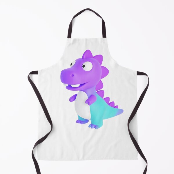Item preview, Brightly colored dinosaur, child-friendly smile designed and sold by Nok-Thep.