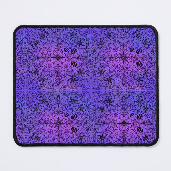 Item preview, Purple gradient radial bee garden designed and sold by QuirkyBeez.