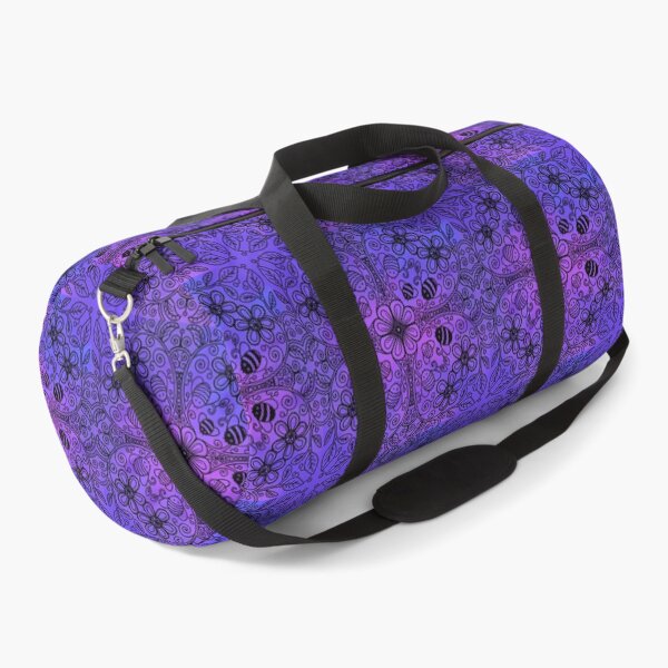 Item preview, Purple gradient radial bee garden designed and sold by QuirkyBeez.