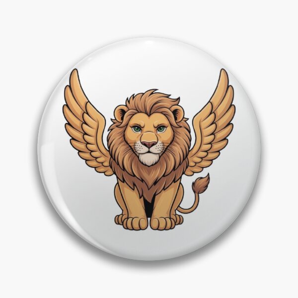 Item preview, Golden Winged Lion designed and sold by ArtQueen777.