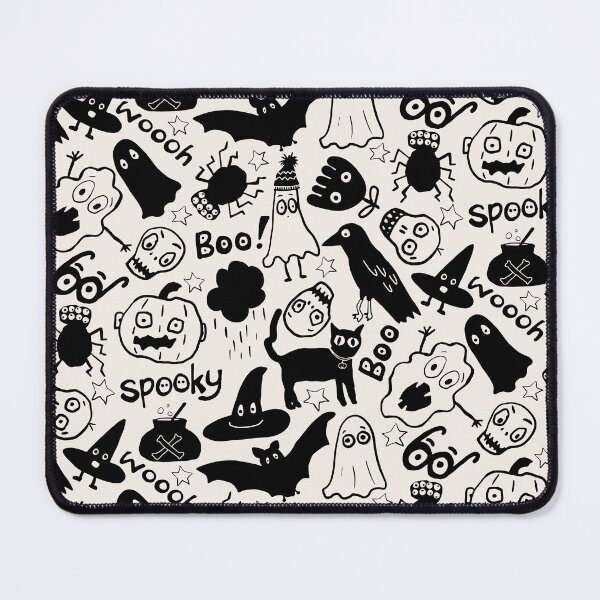 Item preview, Doodle graffiti Halloween spooky fun pattern designed and sold by SaryandSaff.
