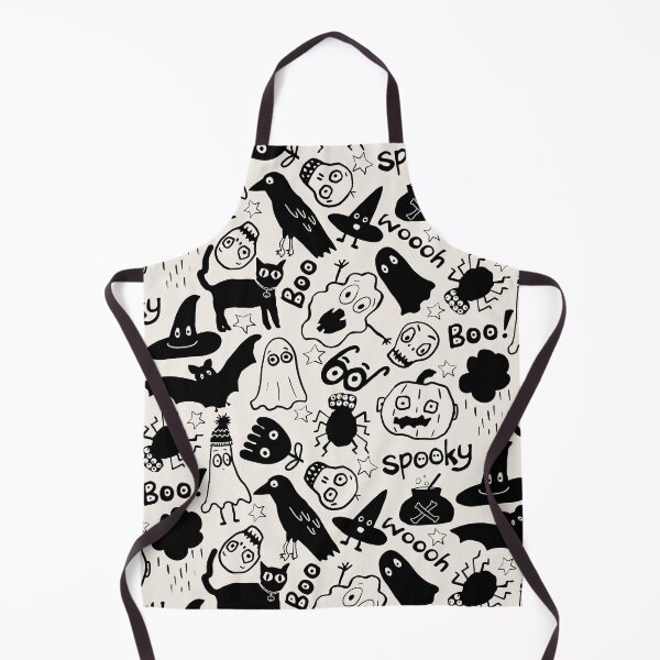 Item preview, Doodle graffiti Halloween spooky fun pattern designed and sold by SaryandSaff.
