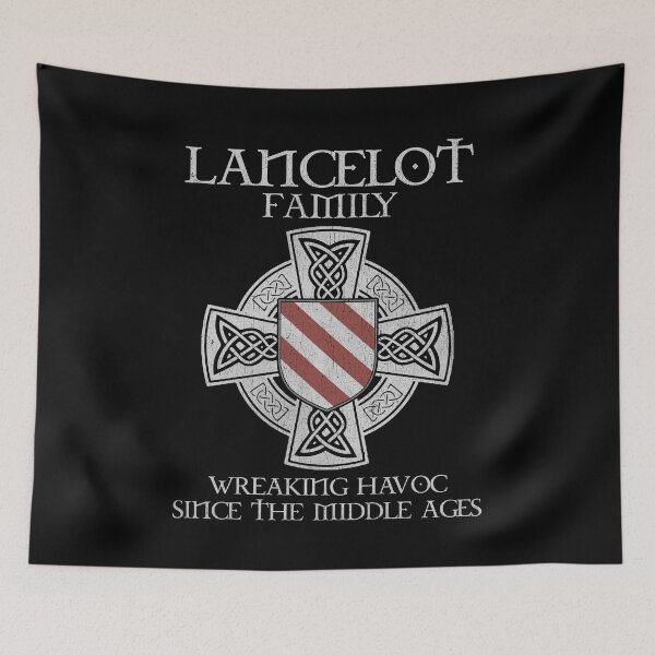 Item preview, Lancelot Family Crest – Medieval Heritage Emblem for Ancestry Lovers & Vintage Style Fans designed and sold by 9X FR.