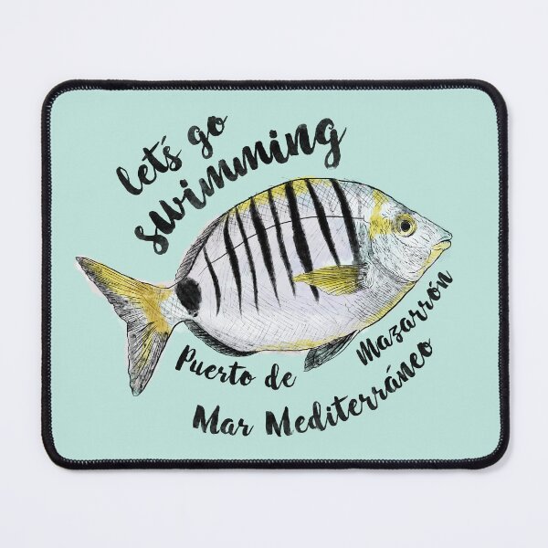Item preview, Mediterranean Fish - Sargo Picudo designed and sold by mzrn-souvenirs.