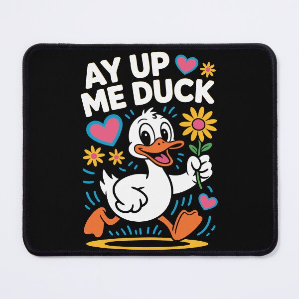 Item preview, Ay Up Me Duck designed and sold by 89BLACK.