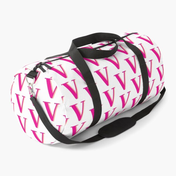 Item preview, Letter V in hot pink – Cute Alphabet Initial Monogram designed and sold by Monika Howarth.