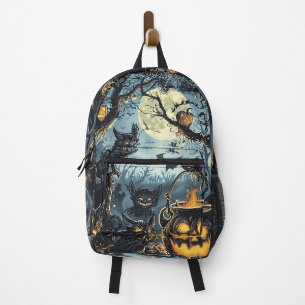 Item preview, Vintage Autumn Haloween Potion Black Cat Halloween Occult designed and sold by GrinGalore.