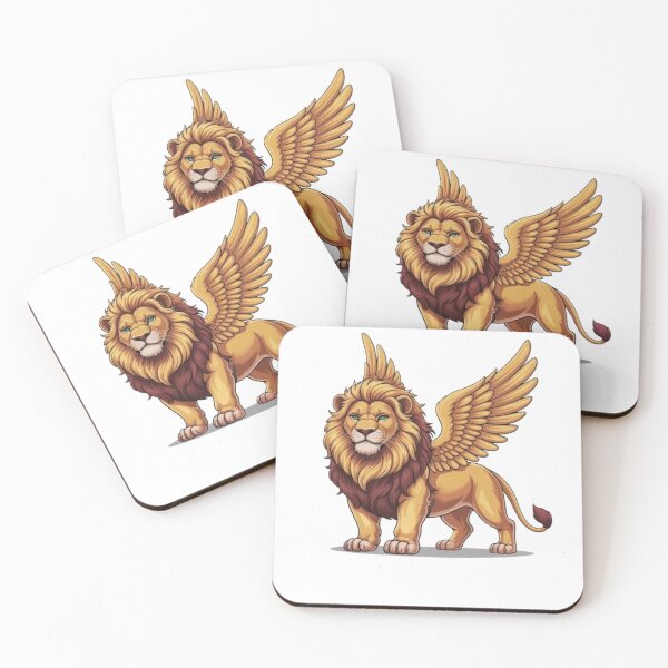 Item preview, Golden Winged Lion designed and sold by ArtQueen777.