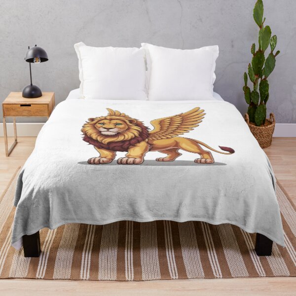 Item preview, Golden Winged Lion designed and sold by ArtQueen777.