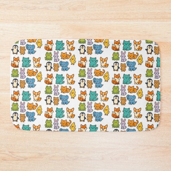Item preview, Cute Colorful Animal Sticker Set designed and sold by Khamique.