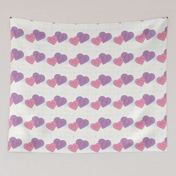 Item preview, Sweet Message Caring Bear Inspired Plaid designed and sold by joysqueezed-out.