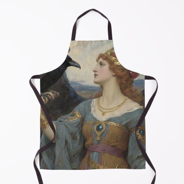 Item preview, Goddess Morrigan with Raven. designed and sold by SoniaSarkali.