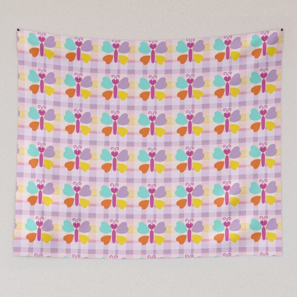 Item preview, Calming Heart Caring Bear Inspired Plaid designed and sold by joysqueezed-out.