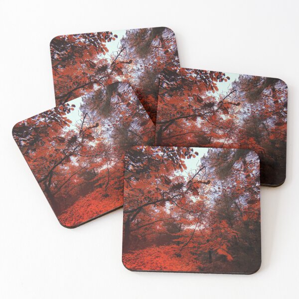 Item preview, Crimson Forest – Dramatic Nature Photography in Red Tones designed and sold by Lili.jpeg.