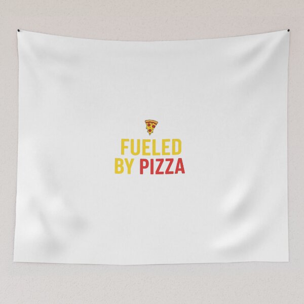 Item preview, Fueled by Pizza – Funny Food Lover Minimalist T-Shirt designed and sold by ArtByRahim.