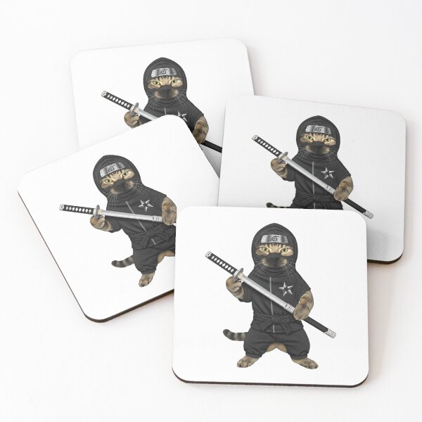 Item preview, Feline Assassin with Katana designed and sold by Preat Landscape Vector.