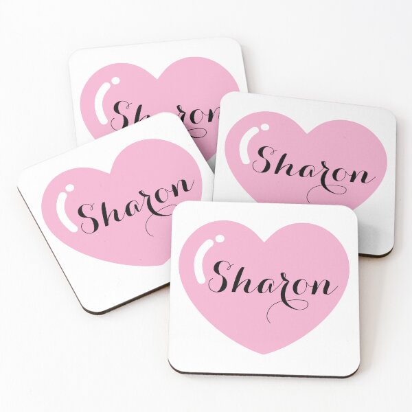 Item preview, Sharon Name with Pink Heart  designed and sold by Monika Howarth.