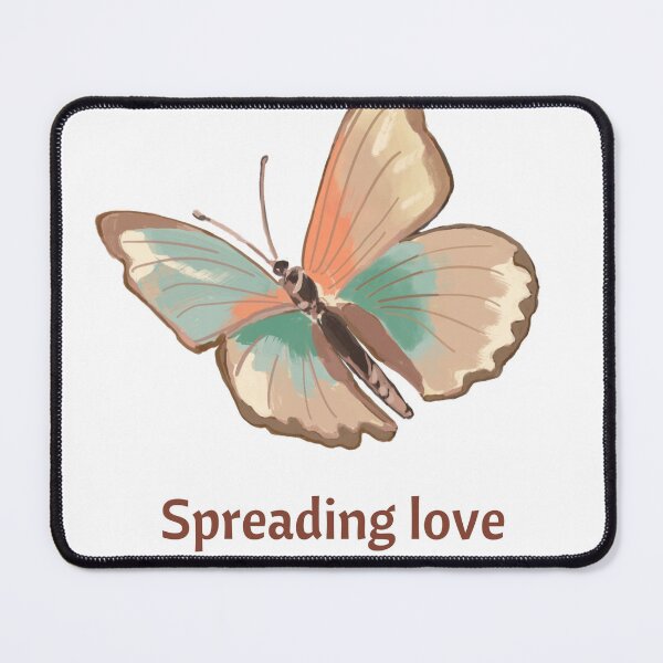 Item preview, BUTTERFLY SPREADING LOVE - ARTISTIC DESIGN designed and sold by CholarCrafts.
