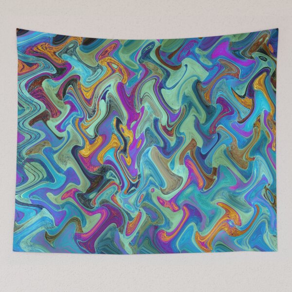 Item preview, Colorful abstract jumble designed and sold by Sigtrix.