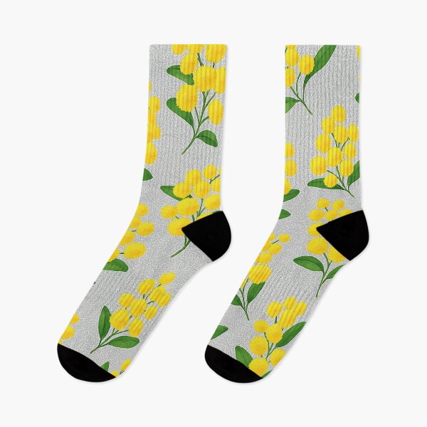Item preview, Golden Wattle – Australia’s national flower as an elegant pattern designed and sold by VisionsofArt.