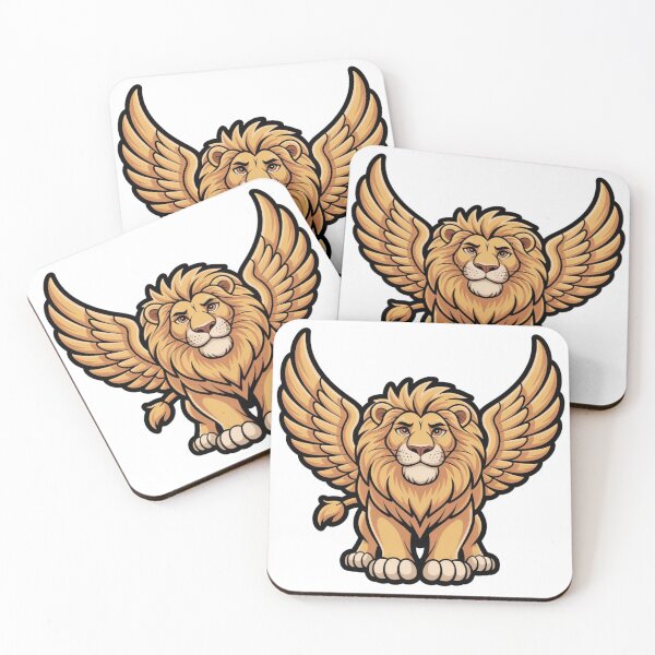 Item preview, Golden Winged Lion designed and sold by ArtQueen777.