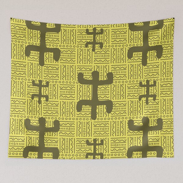 Item preview, African textile Bogolan designed and sold by Wolagno.