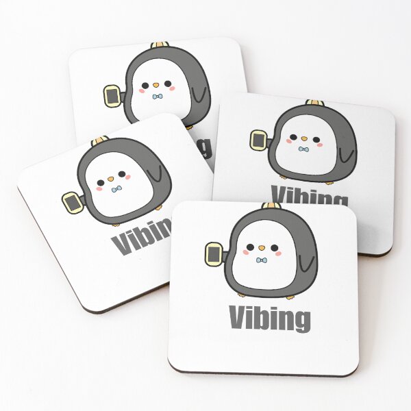 Item preview, VIBE CHECK PENGUIN - CUTE ANIMAL DESIGN designed and sold by CholarCrafts.