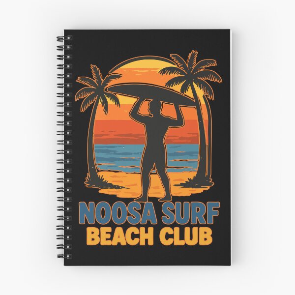Item preview, Noosa Surf Beach Club Retro designed and sold by TomFrontierArt.
