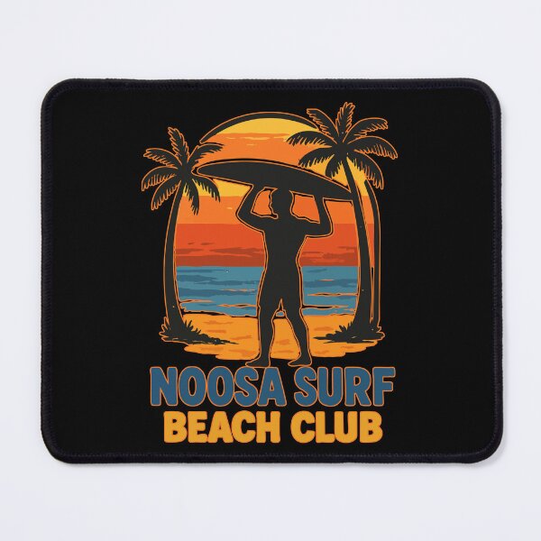 Item preview, Noosa Surf Beach Club Retro designed and sold by TomFrontierArt.