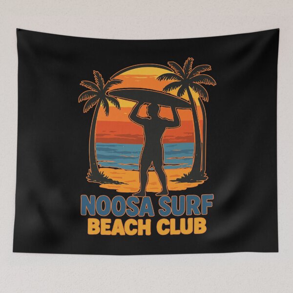 Item preview, Noosa Surf Beach Club Retro designed and sold by TomFrontierArt.