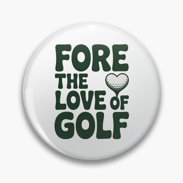 Item preview, Fore The Love Of Golf designed and sold by ScigussDesigns.