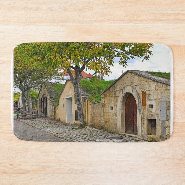 Item preview, Wine cellars of Kellergasse in Purbach, Burgenland,Austria,autumn season designed and sold by goceris.