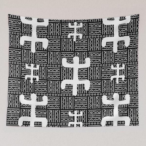 Item preview, African textile Bogolan designed and sold by Wolagno.