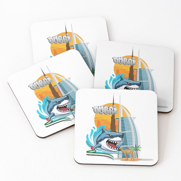Item preview, Dubai shark Burj Al Arab holidays camel summer sun designed and sold by Tattoo-Shirt Designer .