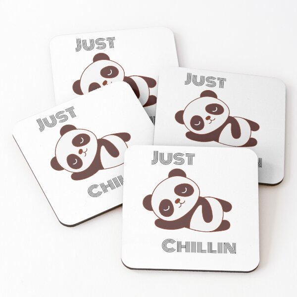 Item preview, CHILLIN PANDA - RELAXED CUTE BEAR DESIGN designed and sold by CholarCrafts.