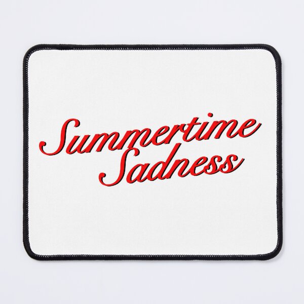 Item preview, Summertime Sadness – Retro Script Aesthetic designed and sold by PinkeyStickey.