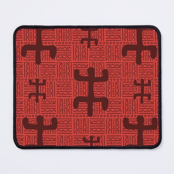 Item preview, African textile red bogolan designed and sold by Wolagno.